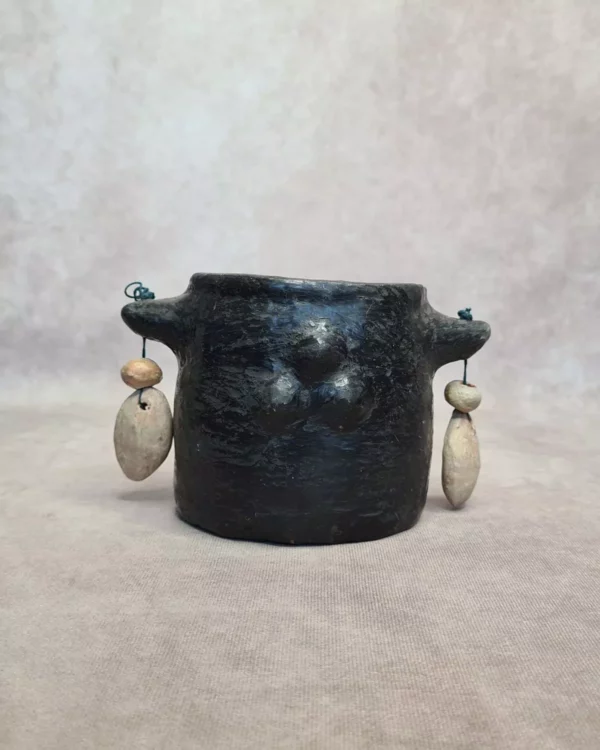 Cache-pot mini TAZIRI – en terre cuite – poterie de Sejnane