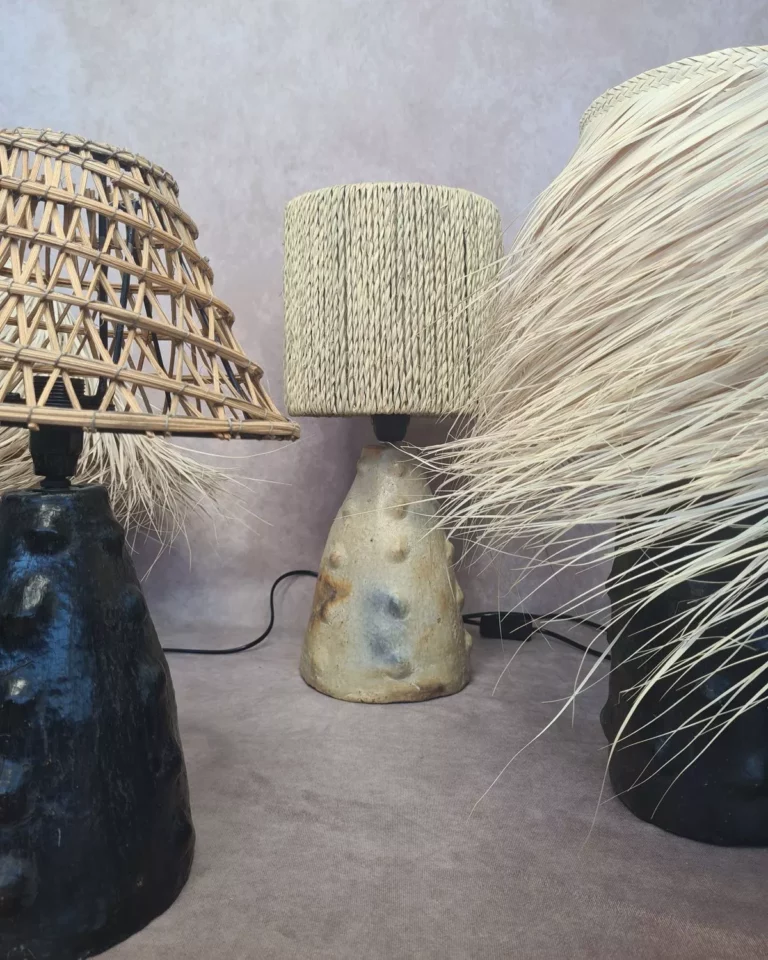 Lampes en céramique de Sejnane