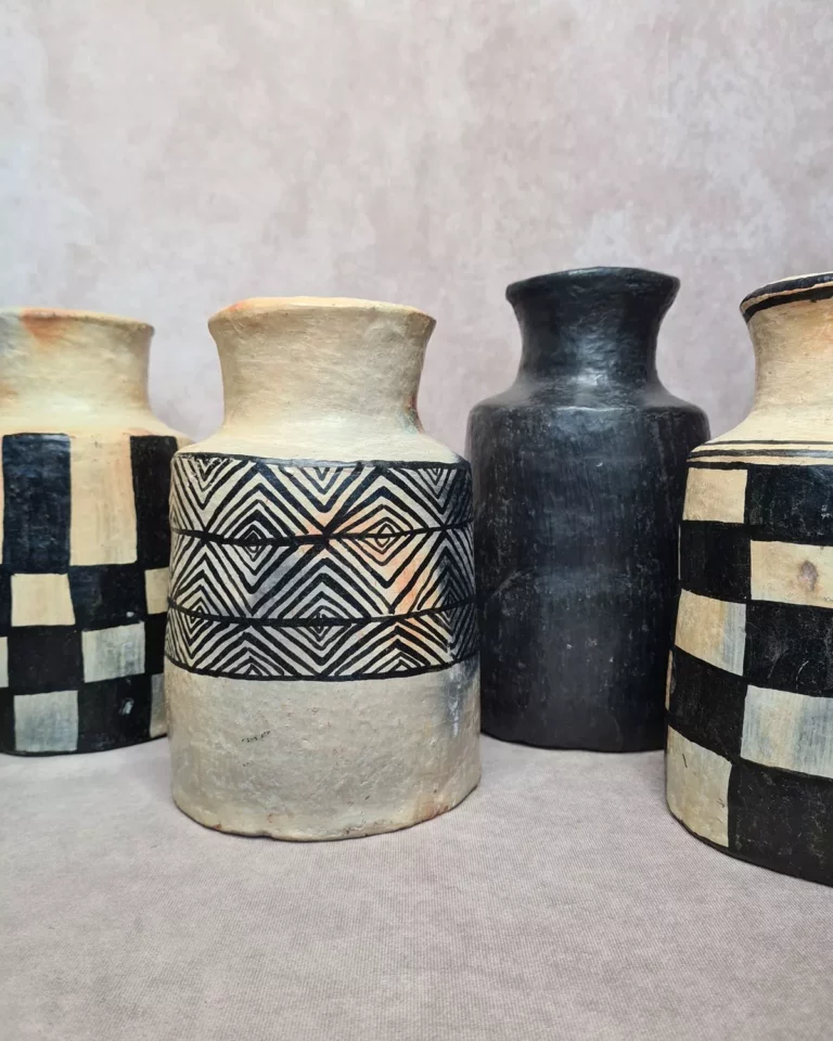 Vases en céramique de Sejnane