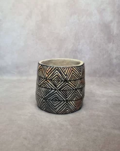 cache pot en céramique artisanale - fait main - poterie de Sejnane