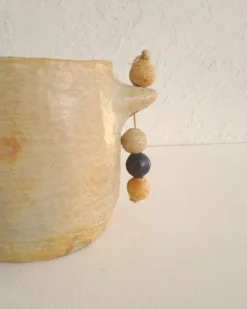TAZIRI- Cache-pot artisanal en céramique | Poterie de Sejnane, fait main 11 cache pot en céramique artisanale - fait main - poterie de Sejnane