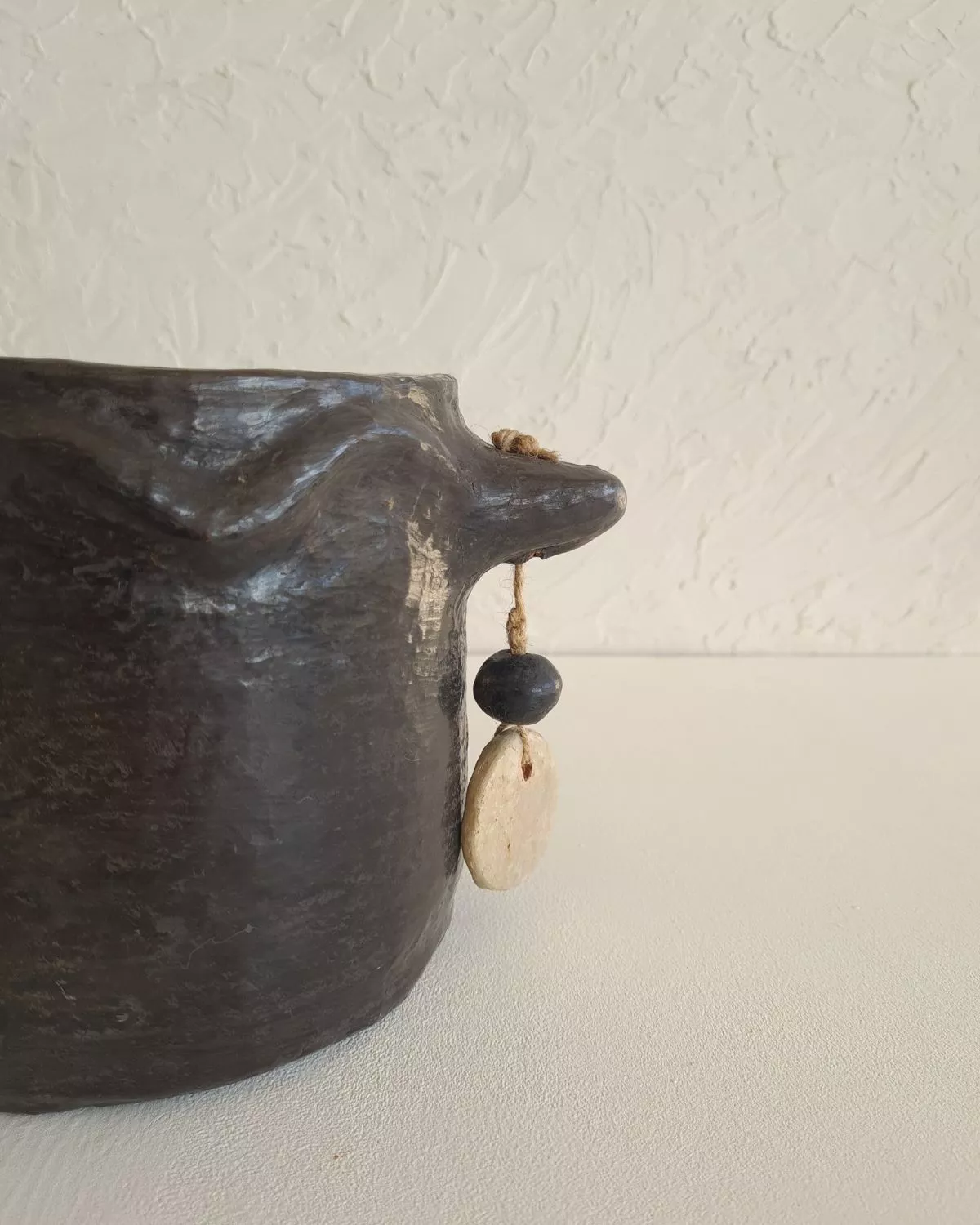 TAZIRI- Cache-pot artisanal en céramique | Poterie de Sejnane, fait main 3 cache pot en céramique artisanale - fait main - poterie de Sejnane