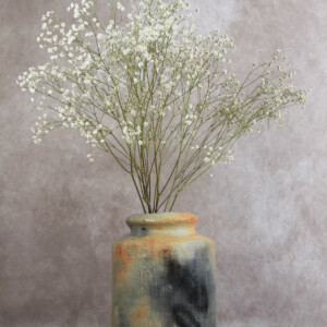 Détail 2, Grand vase artisanal céramique – ZENA | Poterie de Sejnane Anaspika