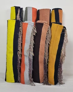 Kilim tapis tissé à la main à partir de textiles en coton