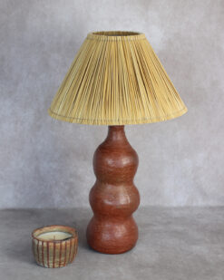 Lampe Rusti en terre cuite de Sejnane