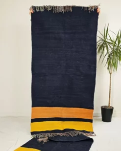 Kilim tapis tissé à la main à partir de textiles en coton