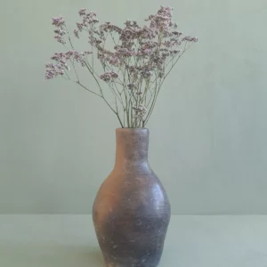 Détail 2, Vase céramique noire artisanale – SENZA | Poterie de Sejnane Anaspika