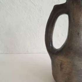 Détail 2, Vase en céramique artisanale – LENA | Poterie de Sejnane Anaspika