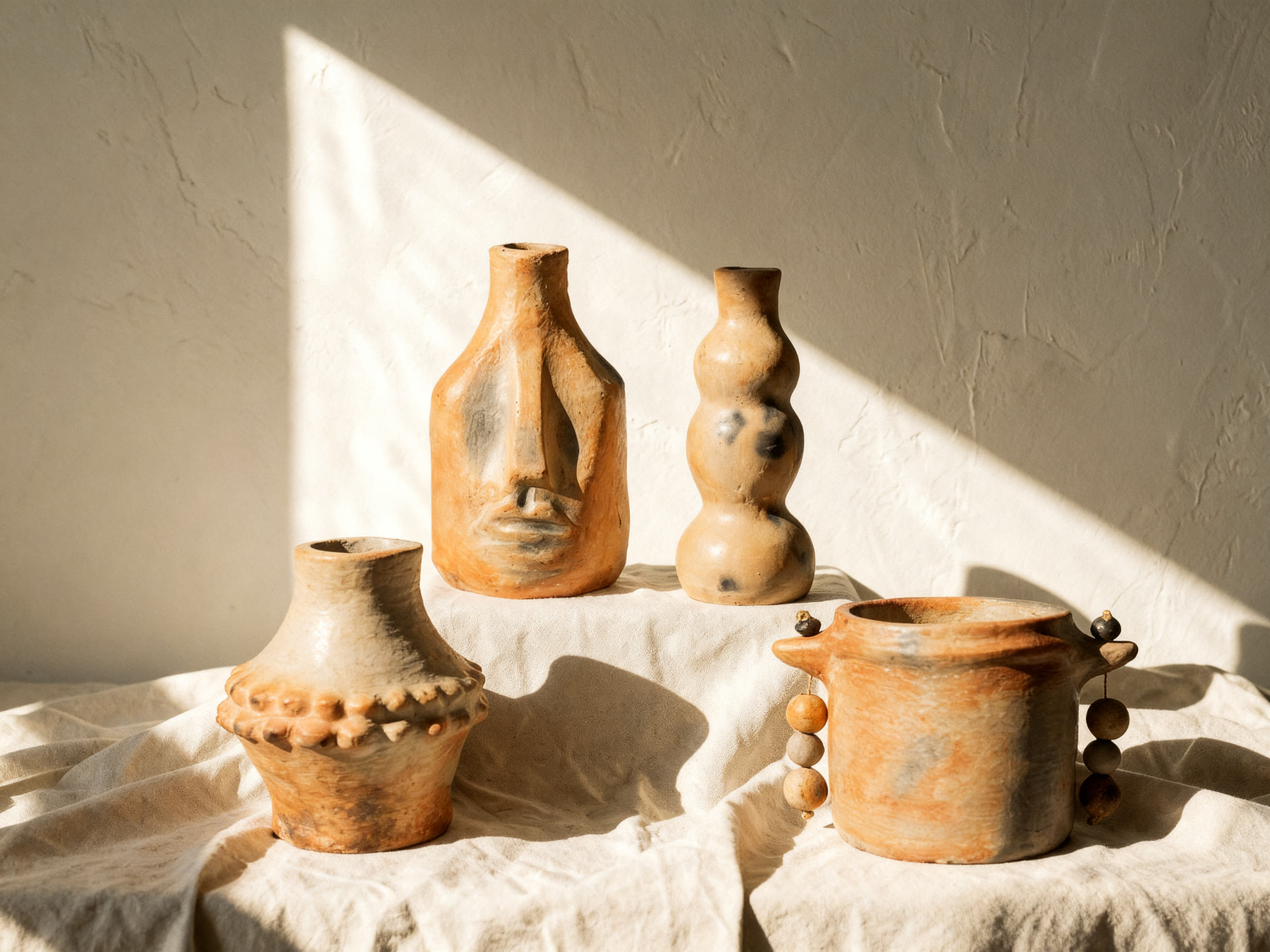 Sejnane, gouvernorat de Bizerte, Tunisie - paysage du village où se transmet la poterie classée UNESCO